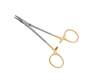 Instrumento quirúrgico Manual de Soporte de aguja de acero inoxidable Halsey por fabricante - Product Image 4