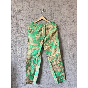 Indian Sage Print Floral Cotton Pajama Set Soft Breathable Night <b>Suit</b> <b>Button</b> Closure Comfortable ODM Home Wear for Bridesmaids - Product Image 2