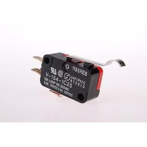 ไมโครลิมิตสวิตช์ V-154-1C25 พร้อมคันโยกปลายโค้ง 1-1/8 นิ้ว - Product Image 1
