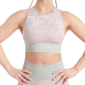 Conjunto de Yoga para Mujer, Venta Directa de Fábrica, Ropa Deportiva de Cintura Alta, 2 Piezas, Ecológico, Transpirable, Personalizable en la Parte Delantera - Product Image 5