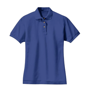 Polo en coton à manches courtes pour femme de haute qualité, coupe ajustée décontractée, respirant, couleur unie, chemise de golf, vêtements de sport pour femmes, uniforme - Product Image 4