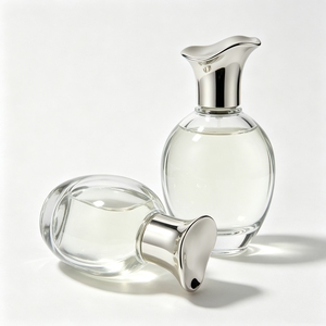 100ml Square Luxury Designer Perfume Bottle EDP EDT Lasts 12h <b>Spray</b> Screw Cap Stainless Steel Collar Glass Heat Transfer Printed - Product Image 2