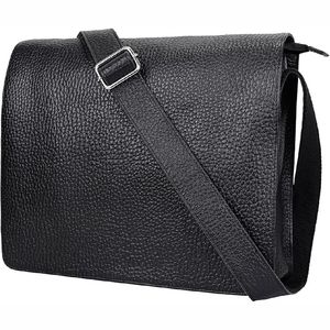 Sac de bureau en cuir véritable pour hommes à bas prix sac en cuir OEM d'affaires de haute qualité Logo personnalisé - Product Image 1