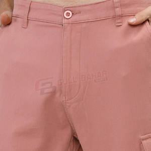 Pantalones de lona ligeros informales para hombre, pantalones Cargo con bolsillos para exteriores, cintura ajustable, suave al tacto, rectos, pantalones Cargo para hombre - Product Image 5