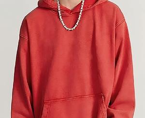 Sudadera con Capucha de Invierno para Hombre, Corte Regular, Alta Calidad, 100% Algodón, Felpa, Impermeable, Logotipo Personalizado, Estilo Urbano, Impresión Digital, Venta al Por Mayor - Product Image 4