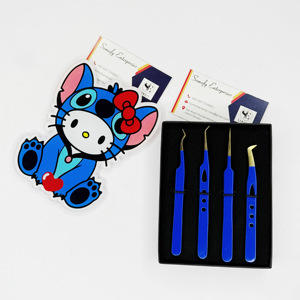 Nouvelle tuile d'extension de cils de palette de cils irisés sur mesure/pince à cils durable de conception innovante au Laser mettant en vedette - Product Image 2