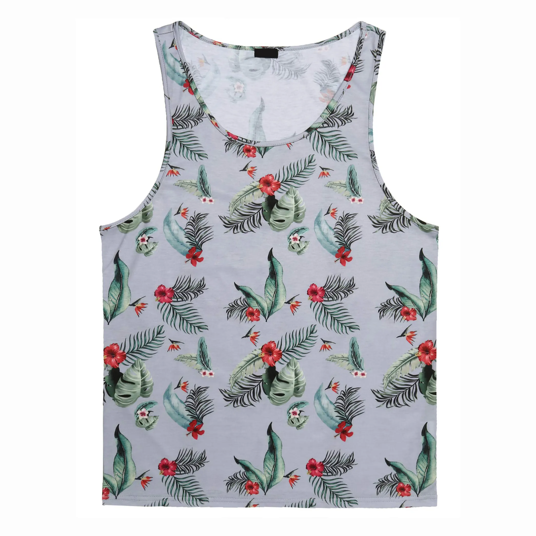 Dry Fit Fitness Gym Tank Tops Op Maat Gemaakte Vesten Singlets China Leverancier Aanpassen Sport Mannen Sublimatie Hoeveelheid Print Zomer