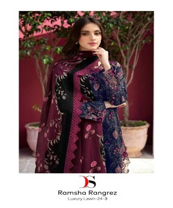 ชุดคอตตอน2ชิ้นสำหรับผู้หญิงชุดผ้าลินินชุด kameez คลาสสิก jibab Dubai abaya - Product Image 3