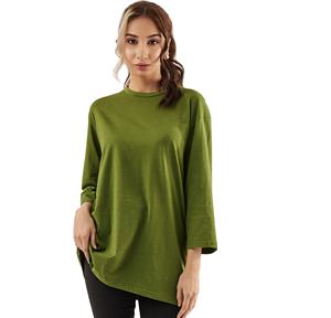 Venta al por mayor de camisetas de gran tamaño pesadas personalizadas transpirable Vintage 180 gramos de tela cuello en blanco liso Camisetas largas pantalla de seda - Product Image 6