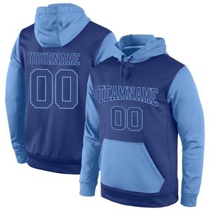 Custom Stitched <b>Royal</b> <b>Royal</b>-Light <b>Blue</b> Sports Pullover Sweatshirt Hoodie (5) - Product Image 1