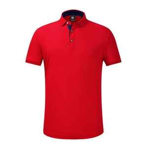 Hombres transpirables de talla grande para Polos Ropa DE TRABAJO personalizada Personal Tops Patrón sólido Impreso Tela de punto - Product Image 1