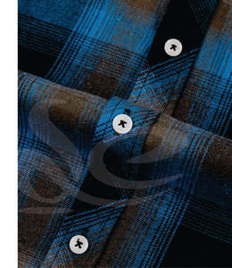 Camisas de Franela de Alta Calidad para Hombre, Estilo Casual de Otoño, Manga Larga, Cuello Regular, Diseño Transpirable, Ajuste Regular, Cómodas - Product Image 3