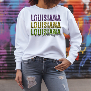 Pegatinas de Transferencia de Calor con Diseño de Boina de Luisiana, Apliques de Sublimación para Prendas y Sudaderas - Product Image 4