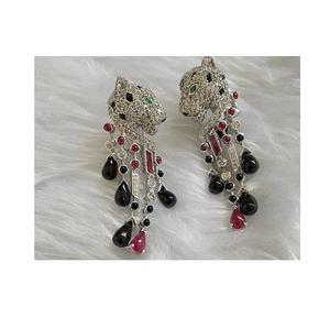 Boucles d'oreilles en diamant en or 18 carats de luxe naturel de qualité supérieure Cadeau parfait certifié IGI moderne à la mode pour les anniversaires spéciaux - Product Image 1