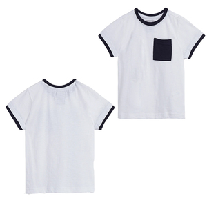 เสื้อยืดแฟชั่นลำลองสำหรับเด็กผู้ชายแขนสั้นคอกลมน้ำหนักเบาสบายเสื้อผ้าเด็กฤดูร้อนเครื่องแต่งกายประจำวัน - Product Image 3