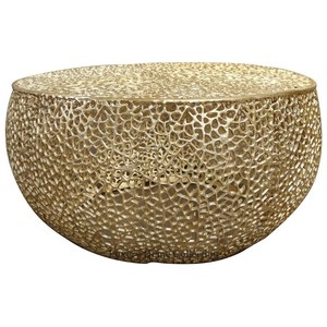 Mesa auxiliar de metal decorativa para el hogar, diseño único de color antiguo de latón, última llegada, venta de muebles para el hogar y el Hotel a bajo precio - Product Image 3