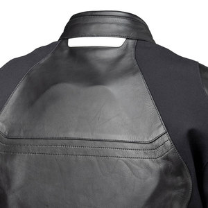 Veste en cuir de moto pour homme, manteau, tenue de printemps, veste en cuir PU de poche pour motard - Product Image 4
