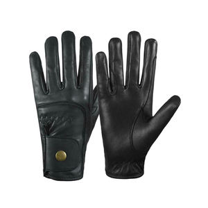 Gants d'équitation en cuir super doux pour hommes avec poignées Nouveau design Gants d'équitation respirants pour l'hiver en vente - Product Image 2
