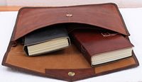 Housse de protection pour ordinateur portable en cuir véritable, unisexe, personnalisée et faite à la main, pour un usage quotidien ou au bureau, style classique