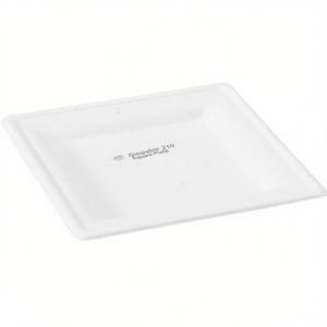 Assiette carrée jetable 210 - Product Image 2