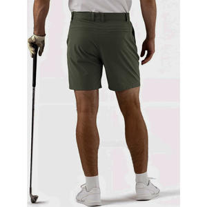 Pantalones cortos de golf transpirables para hombre personalizados con material elástico de impresión OEM para regalos de marca y ropa de equipo - Product Image 2