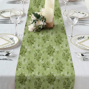 Printed Table <b>Runner</b> for Dining Table Perfect for Daily Dining Weddings Festivals & Home Styling - Product Image 2
