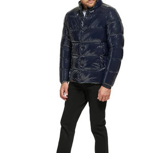 Chaqueta Acolchada para Mujer, Acabado Brillante, Tinte Liso, Abrigo de Invierno Cálido y Aislado, Ligero, Acolchado, Cortavientos, Elegante, de Secado Rápido - Product Image 6