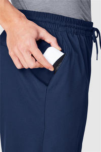 Short en molleton décontracté taille élastique cordon de serrage entraînement Logo personnalisé short en maille - Product Image 5