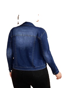 Mujeres/Niñas Chaqueta de mezclilla de manga larga Lona transpirable OEM Venta al por mayor Precio bajo - Product Image 4