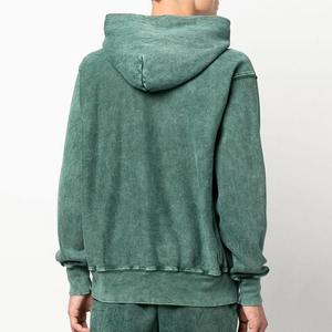 Sweat-shirts à capuche en molleton français 100% coton de haute qualité pour hommes, personnalisés, lavés, pour l'hiver, qualité supérieure, fabricant - Product Image 4