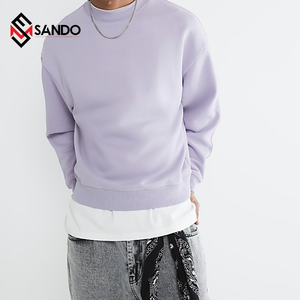 100% algodón de los hombres de gran tamaño pulóver sudaderas con capucha ligero desgastado ácido lavado Streetwear personalizado 3D para Puff Print Logo - Product Image 3