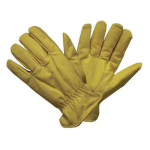 Gants de sécurité en cuir de bonne qualité pour travaux légers Construction industrielle Gants de sécurité pour les mains en polyester pour le travail à la machine - Product Image 5