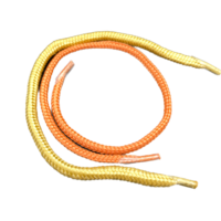 Cordon en corde tressée écologique en polyester/nylon de 5 mm avec embout métallique, couleur personnalisée, 120 cm, pour vêtements, sacs, chaussures, textiles de maison, livraison en 7 jours
