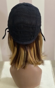 Peluca de cabello humano brasileño virgen Remy, cabello sin procesar con corte Bob, 100% sin procesar, corte recto, con cutícula recta, venta al por mayor - Product Image 5