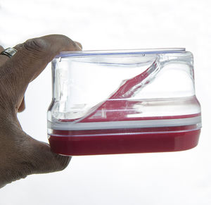 Durable Totalement Étanche Hermétique Carré 1-3L Micro-ondes Portable Boîte À Lunch avec Couvercle En Plastique Récipient De Stockage Des Aliments - Product Image 5