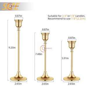 Juego de 6 tamaños diferentes, Decoración de mesa, portavelas de Navidad, tarro de vela único decorativo relámpago de suministro indio - Product Image 2