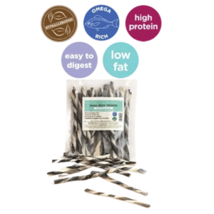 Fábrica de fabricación de aperitivos naturales para mascotas con la cantidad de exportación estándar coreana piel de pescado natural basa como aperitivos para mascotas - Product Image 5