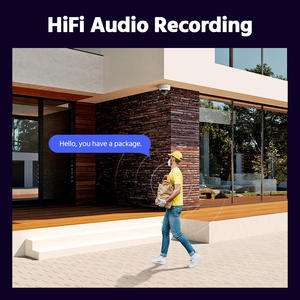 ANNKE ACZ800 Kamera CCTV, 4K 8MP 4X bermotor Vari-focal PoE <span class=keywords><strong>IP</strong></span> kamera AI Smart lampu ganda mikrofon 120 DB WDR Slot kartu SD - Product Image 4