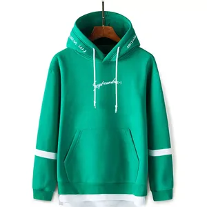Sweat-shirt à capuche en molleton 100% coton pour homme, manches longues, hiver, écologique, respirant, décontracté, élégant, chaud - Product Image 4
