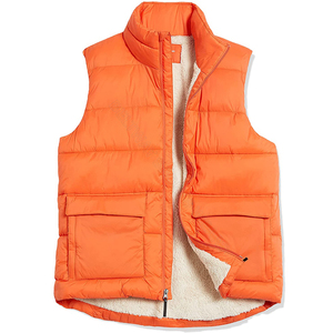 Vente en gros de doudounes en nylon pour hommes de haute qualité personnalisées, gilet avec capuche, gilet tendance de haute qualité pour hommes - Product Image 1