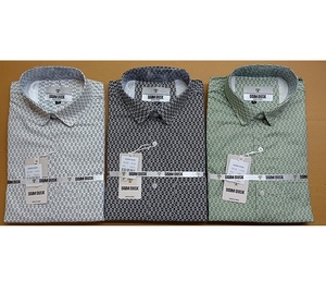 Camisa de Hombre de Corte Moderno con Botones Frontales Perfecta para Reuniones de Negocios Salidas Casuales o Uso Diario - Product Image 1
