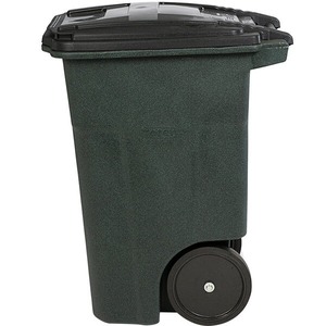 Contenedor de Basura Rectangular con Ruedas y Tapa, de 48 Galones, Moldeado Rotacionalmente - Product Image 2