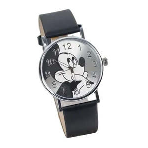 Montre Disney Mickey pour enfants avec LED lumineuse, étanche et résistante à l'eau, boîtier en alliage, bracelet en PVC/plastique, mouvement Miyota, Carto - Product Image 3