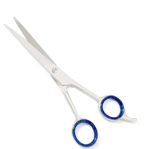 Nuevo diseño profesional peluquero doble giratorio pulgar 5,75 pulgadas tijeras de peluquero corte tijeras de peluquero tijeras de acero inoxidable - Product Image 4