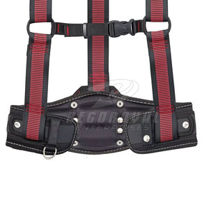 Ceinture de travail en cuir réglable Ceinture de travail confortable pour électriciens charpentiers et travailleurs qualifiés - Product Image 3