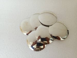 Conchos en laiton sur mesure avec placage couleur argent fabriqués en taille 3 pouces idéal pour le fabricant de sacs et de ceintures - Product Image 6