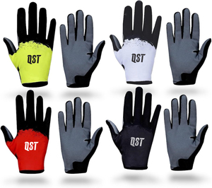 QST pas cher prix BMX ATV Dirt Bike cyclisme Motocross gants pour sport respirant VTT fibre de carbone moto gants - Product Image 4