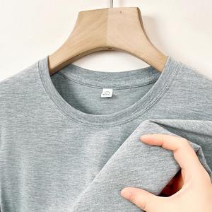 เสื้อยืดคอกลมผ้าฝ้าย100% เสื้อยืดลายการ์ตูนสำหรับวันหยุดพักผ่อนฤดูร้อนแบบถักระบายอากาศได้วัสดุโพลีเอสเตอร์/ ผ้าฝ้าย - Product Image 4