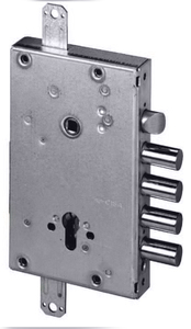 Serratura per Porte Blindate con Logo Applicabile 2m+s Trip. Arte. 56415480 E.64 - Product Image 1