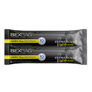 Sacs poubelle biodégradables durables BEXBAG | Sacs à ordures résistants à la déchirure | Sacs à déchets noirs 90LT pour usage domestique et commercial - Product Image 6